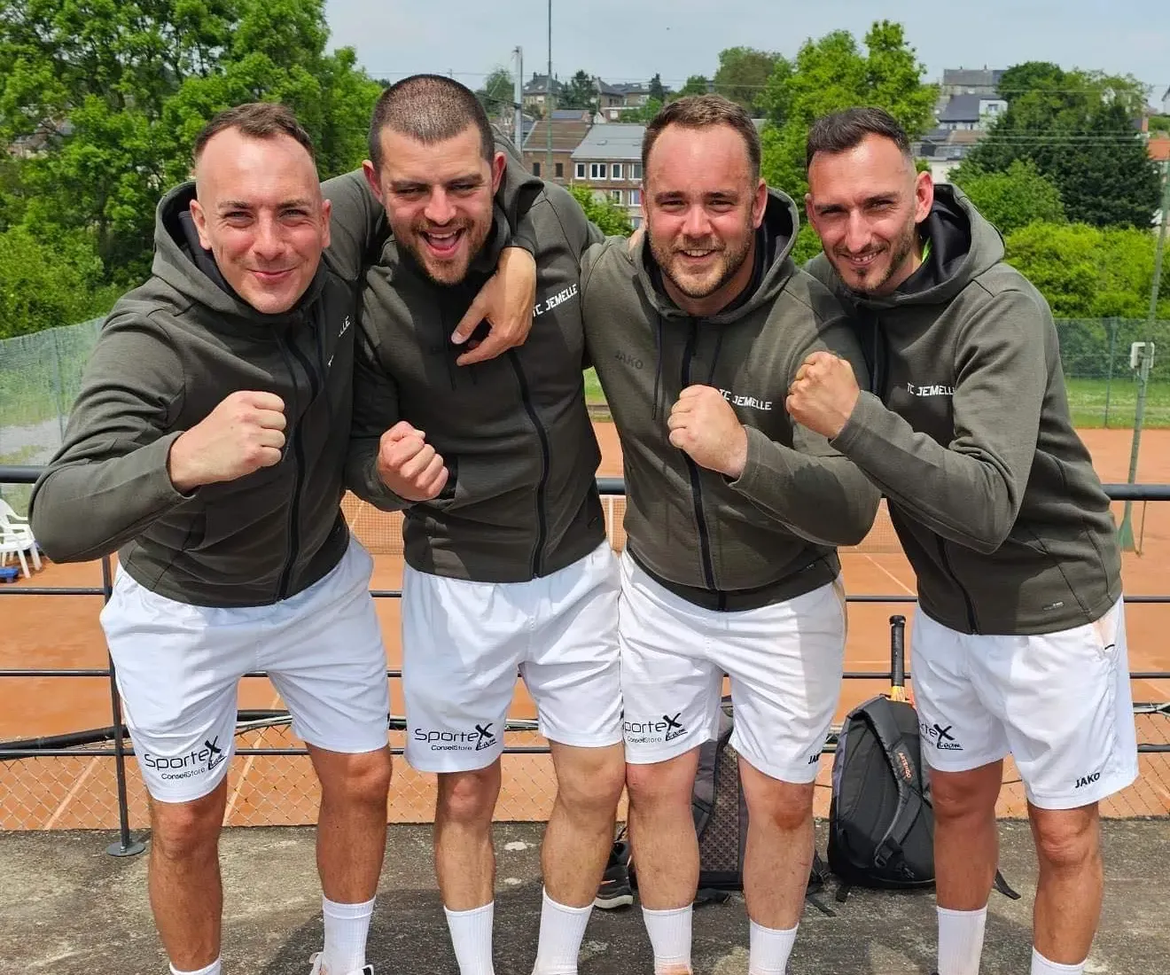 Equipe interclubs du TC Jemelle