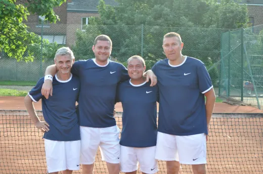 Échauffement avant une rencontre